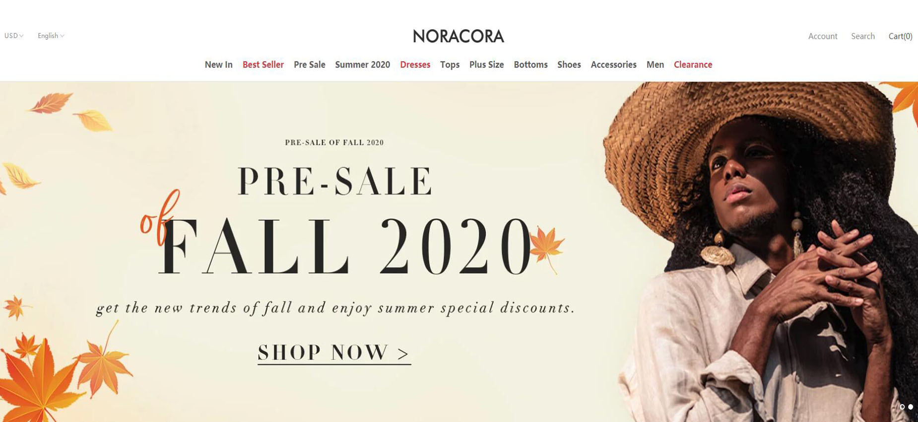 Noracora free shipping coupon