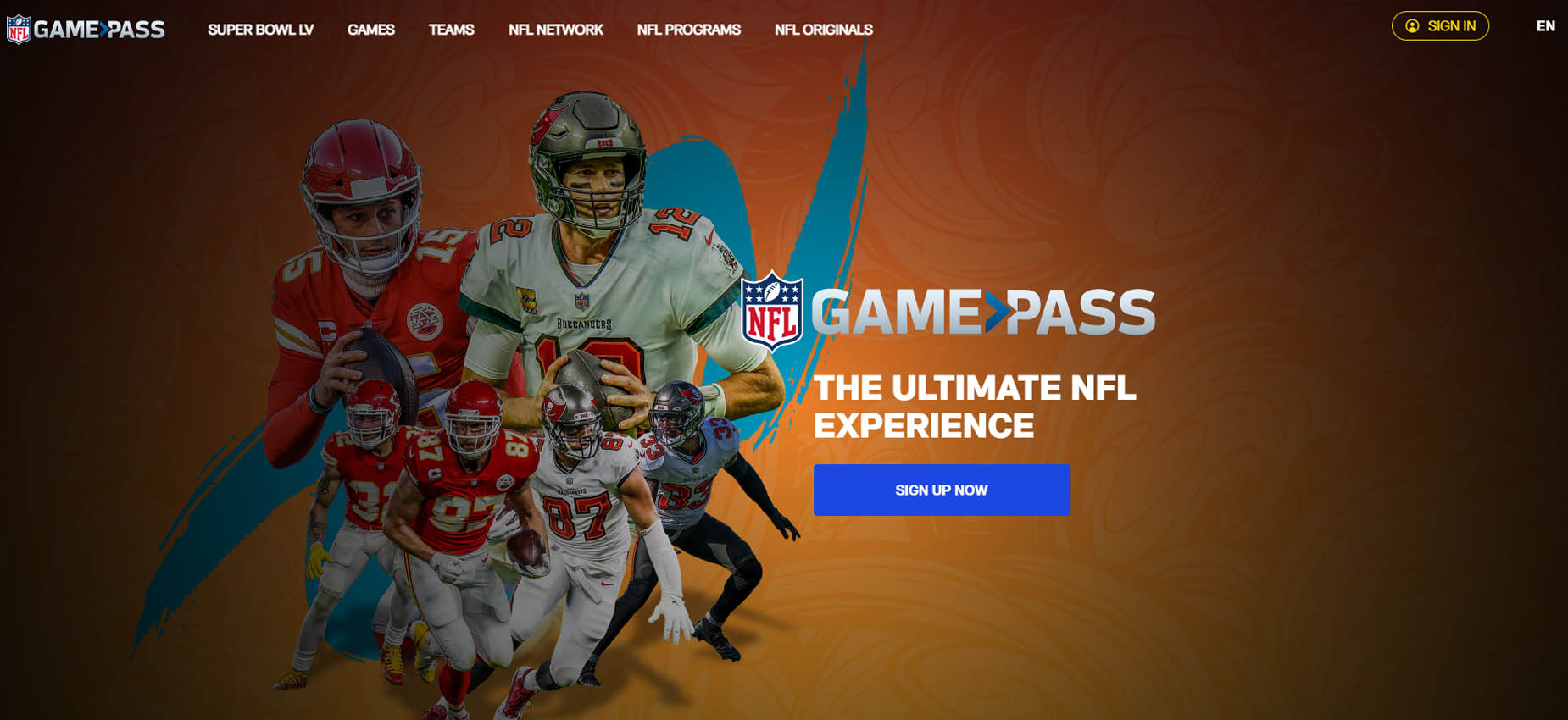 NFL Game Pass International EN Affiliate Program With Incredible Earning  8%! 