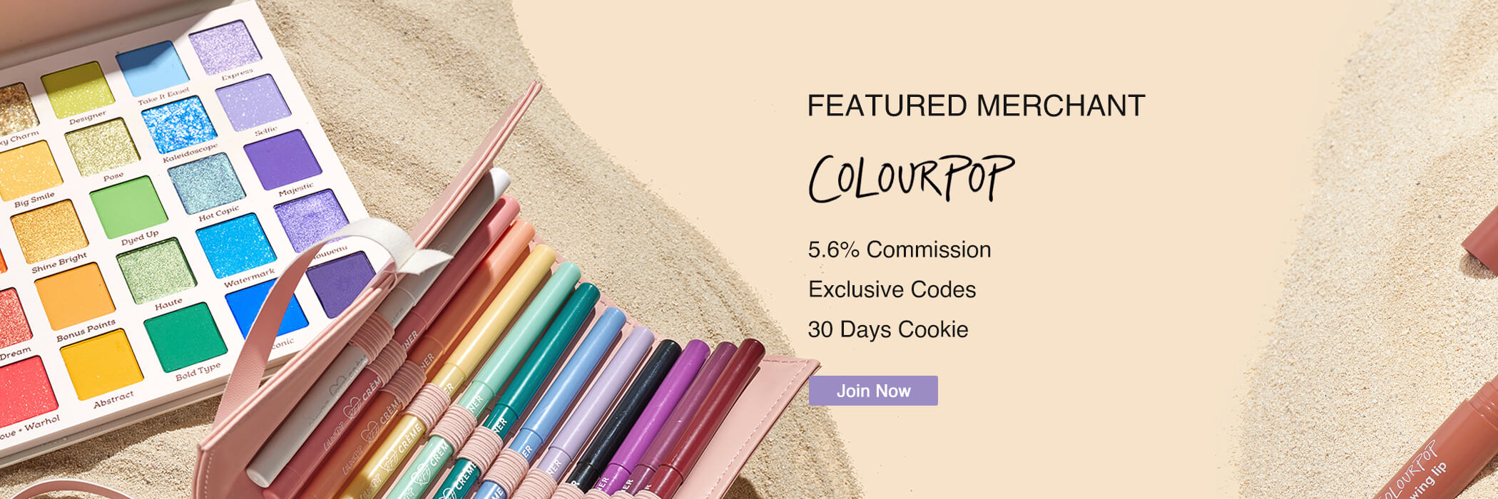 Mopubi Featured Merchant ColourPop